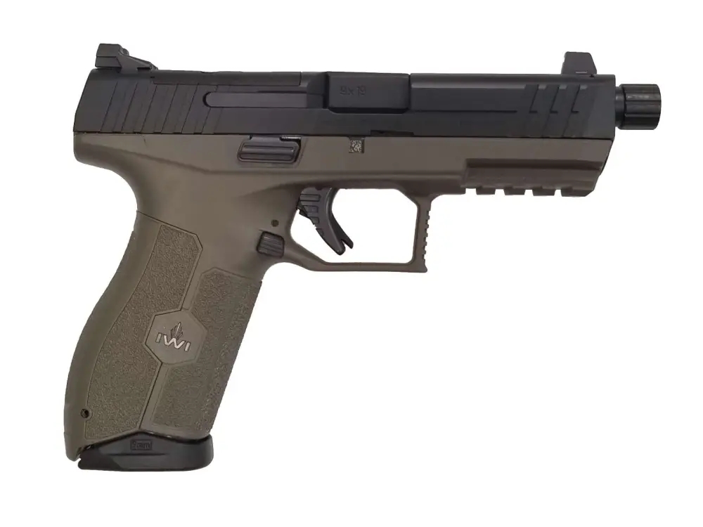 IWI MASADA  9MM OD GREEN 4.6"